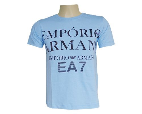 Camisa Empório Armani Azul