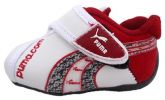 Tênis Puma Bebê Branco e Vermelho