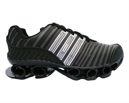 Tênis Adidas Bounce Preto e Prata