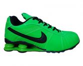 Tênis Nike Shox Turbo V Verde e Preto