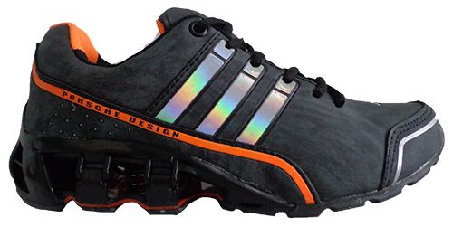 Tênis Adidas Porsche II Grafite e Laranja