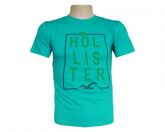 Camisa Hollister Verde Água