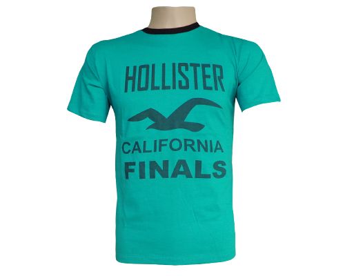 Camisa Hollister Verde Água