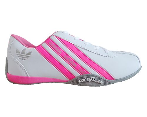 Tênis Adidas Goodyear Branco e Rosa