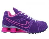 Tênis Nike Shox Turbo V Roxo e Rosa