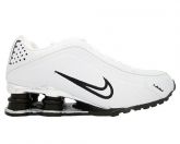 Tênis Nike Shox R4 Cromado Branco