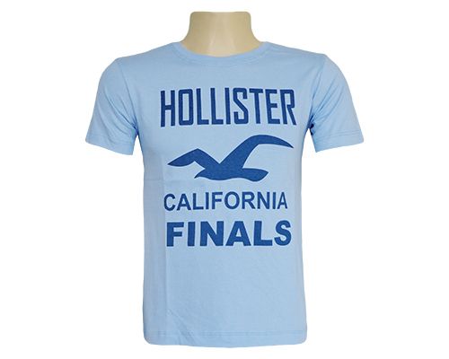 Camisa Hollister Azul Clara