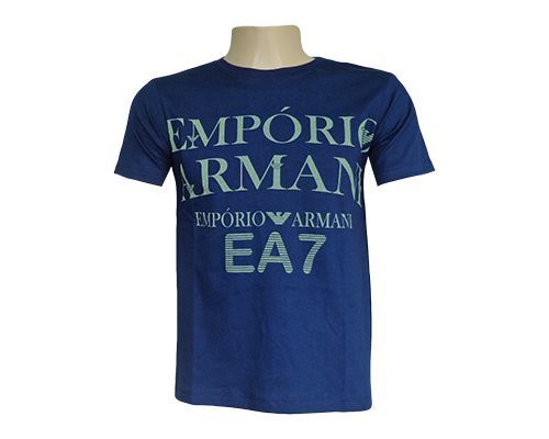 Camisa Empório Armani Azul