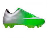 Chuteira Nike Mercurial Vortex Verde e Prata