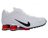 Tênis Nike Shox R4 Cromado Branco