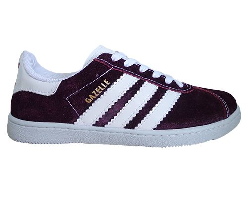 Tênis Adidas Gazelle 2 Vinho e Branco