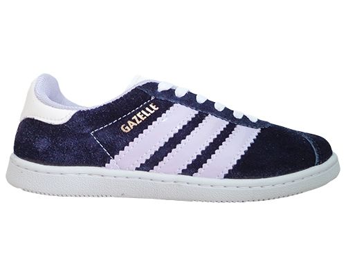 Tênis Adidas Gazelle 2 Azul Marinho e Lilás