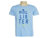 Camisa Hollister Azul Clara