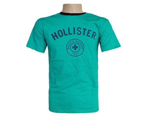 Camisa Hollister Verde Água