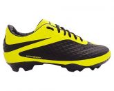 Chuteira Nike Hypervenom Preto e Amarelo