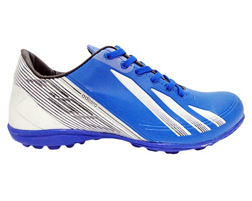 Chuteira Society Adidas Adizero F50 Azul e Branco