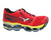 Tênis Mizuno Wave Prophecy II Vermelho, Amarelo E Preto