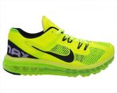 Tênis Nike Air Max 2013 Verde Limão e Preto