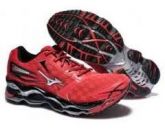 Tênis Mizuno Wave Prophecy II Vermelho e Preto